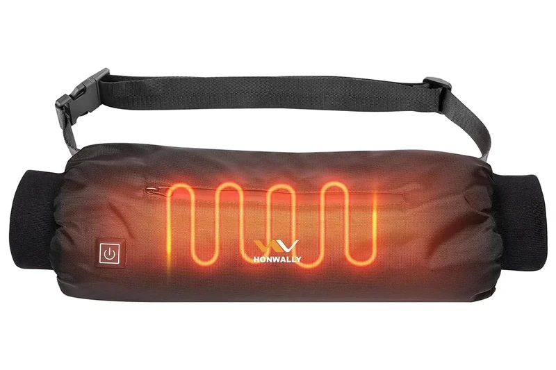 Electric Heated Hand Warmer Pouch,(No Build in Battery) Gloves with Double Sided Heating Areas- Portable USB Heated Hand Muff for Men & Women - Ideal for Football, Hunting,Fishing,Camping, Golf