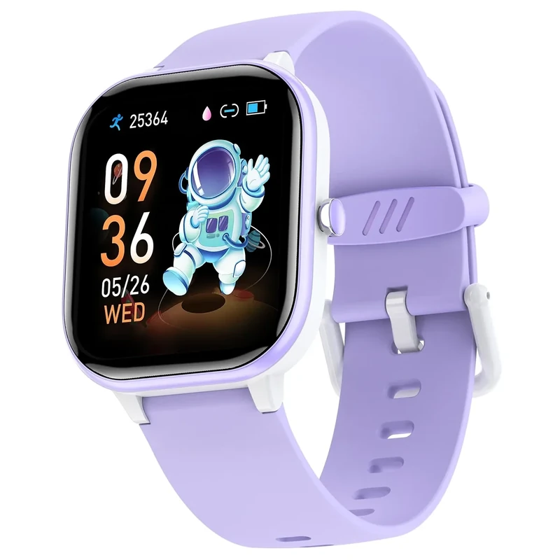ZURURU Kids Smart Watch for Boys Girls Teens Gifts Idea for 6-14 Years Old, Kids Fitness Tracker Sleep Monitor Step Counter Pedometer Alarm Clock DIY Watch Face Touch Screen