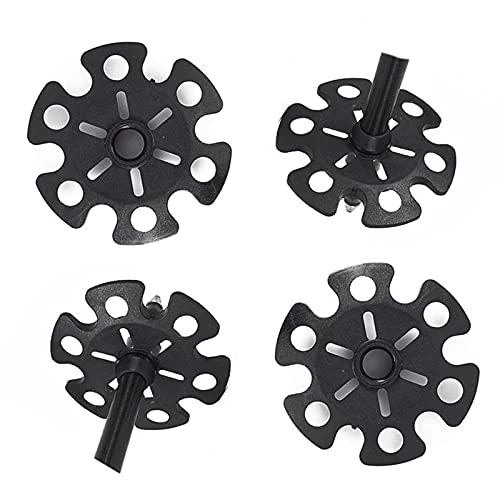 Ski Pole Baskets Replacement Snow Baskes for Trekking Poles, Hiking Poles, Walking Poles Trekking Pole Tips Replacement Ski Poles Basket for Snoeshoe Poles Pack of 4 - Image 1