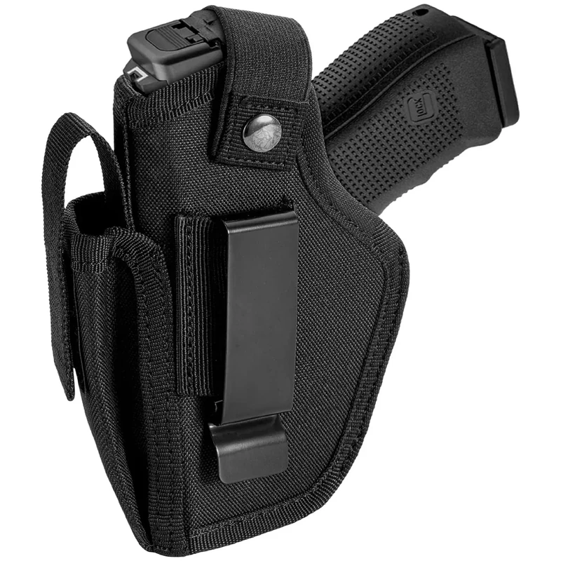 Gun Holster for Men/Women, Pistol Holster for Glock 43x Holster, IWB/OWB 9mm Holsters, 380 Gun Holster, Gun Holsters Fits Right/Left, Holsters Fits Glock 19, 17, 23, 26, 27, 42, 43, M&P Shield
