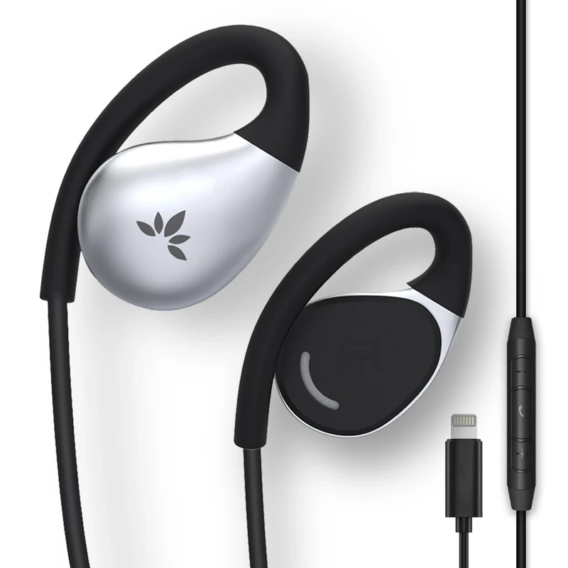 Avantree Resolve Open-Ear Earbuds with Mic - Lightning iPhone