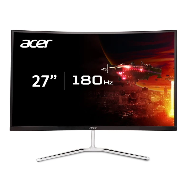 Acer Nitro EDA270U 27" WQHD 180Hz Curved Gaming Monitor - FreeSync HDR
