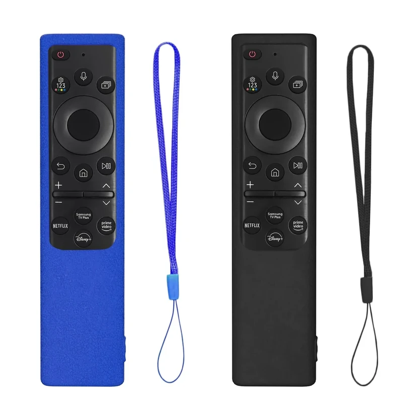 BE Beautiful Earth 2-Pack Samsung Remote Cover - Sea Blue/Black