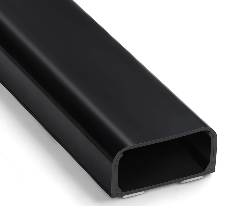 ZhiYo Wire Cover for Wall Mount TV 32in - 2x16in Black Cable Raceway