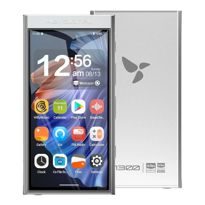 HiBy M300 MP3 Player - HiFi Audio, 32GB + 2TB, Bluetooth & WiFi