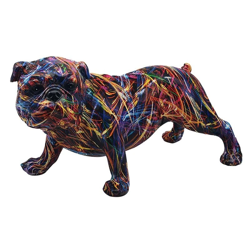The Leonardo Collection Ornaments, Bulldog, One Size - Image 1