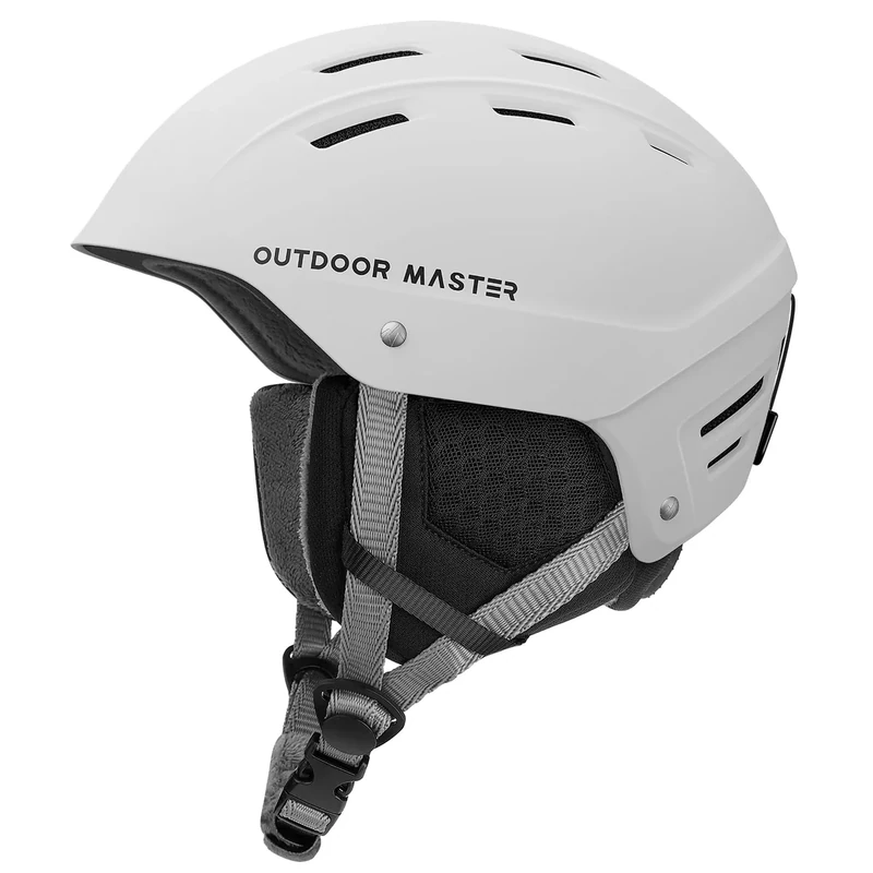 OutdoorMaster Kelvin II Ski Helmet - Snow Sport Helmet Snowboard Helmet for Men Women & Youth