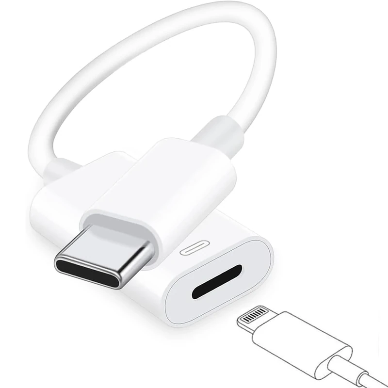 LecLooc USB-C to Lightning Adapter - Charge Data for iPhone 16/15 iPad