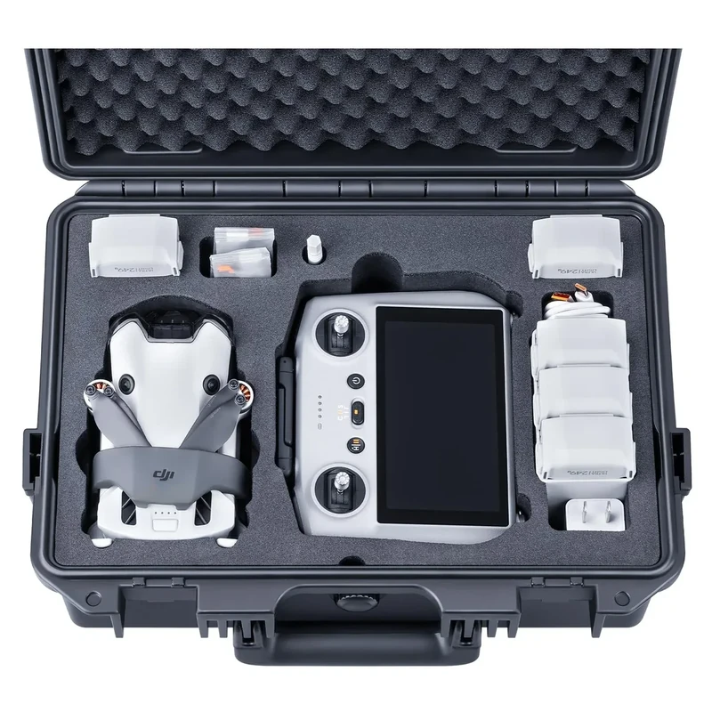 Lykus Titan MM410 IP67 Case for DJI Mini 4 Pro & RC2 - 7 Batteries