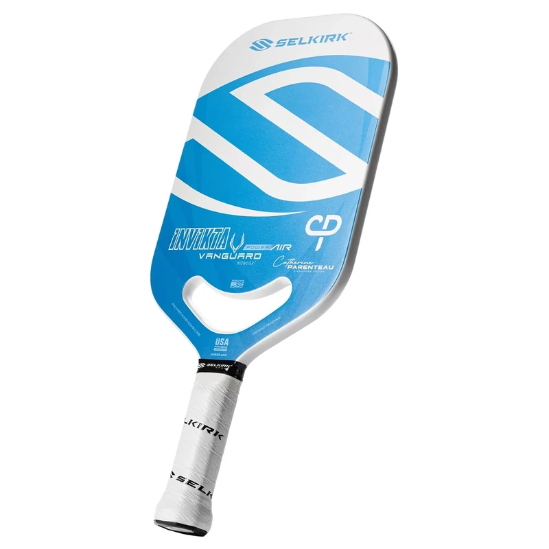Selkirk Sport Vanguard Power Air Pickleball Paddles | Carbon Fiber Pickleball Paddle | 360 Proto Molding & Flexfoam Perimeter | Designed for Ultimate Power & Control | Invikta Catherine Parenteau