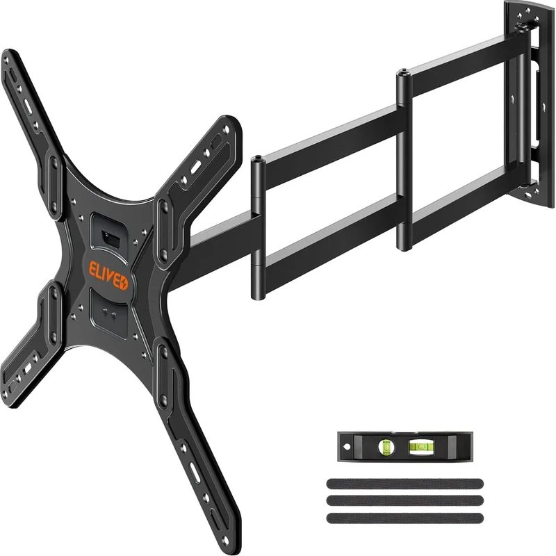 ELIVED 29.5" Long Arm TV Wall Mount - Fits 26-60" TVs, Up to 77 lbs