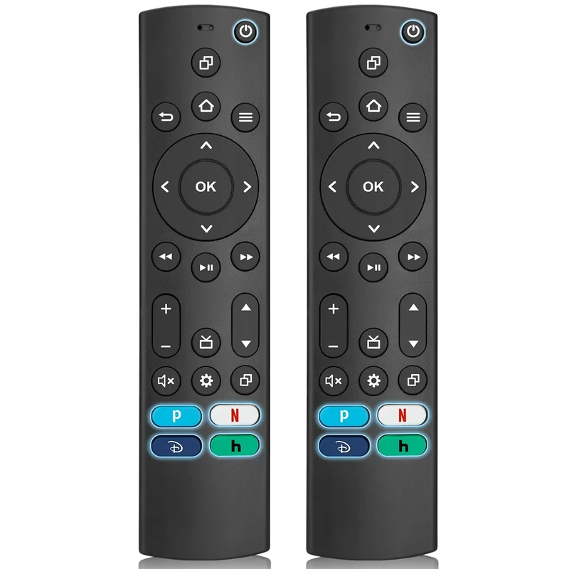 EWO'S Universal Remote (Pack of 2) - Insignia, Samsung, Roku Compatible