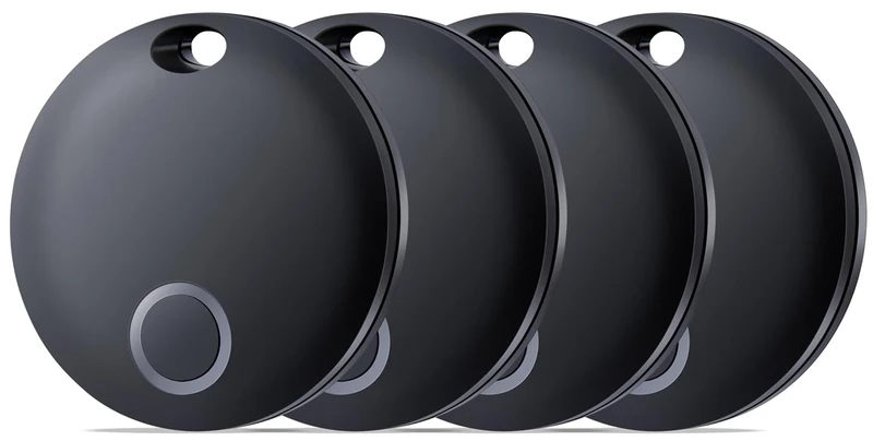 Reyke Air Tracker 4-Pack Bluetooth Tag - iOS Find My, IP67 Waterproof