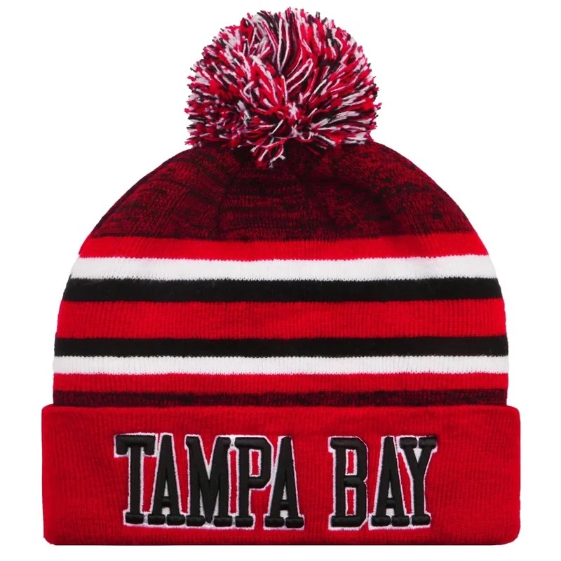 Tampa Bay Beanie Hat Football Knit Hats Winter Cuffed Stylish Beanie Cap Sport Fans Fashion Toque Cap