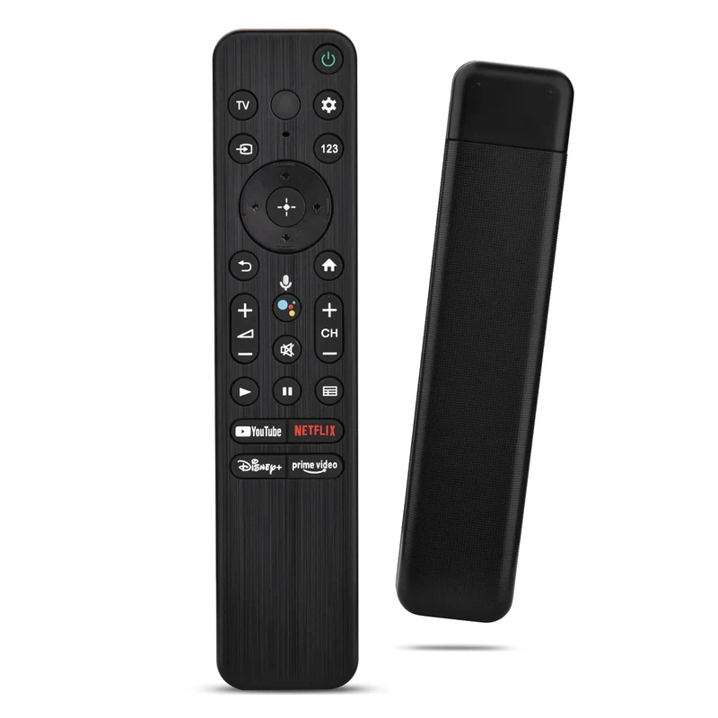 KOOMOER Voice Remote for Sony TVs (2018-2025) - 4 Quick Link Buttons