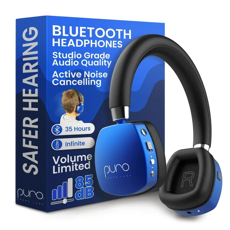 Puro Sound Labs PuroQuiet Kids Noise Cancel Bluetooth Headset