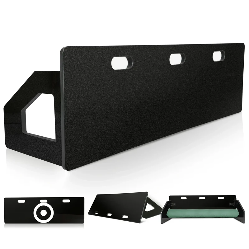 ZivPlay Soccer Rebounder Board Soccer Training Equipment Portable Wall Trainer for Kick Back Practice with 2 Ball Rebound Angles Includes Sand Bag 32 x 12