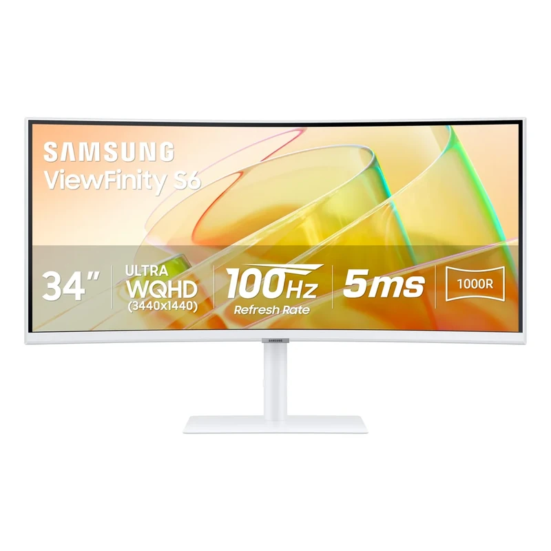 Samsung 34" Ultra-WQHD 1000R HDR10 100Hz Thunderbolt 4 LS34C650TANXGO