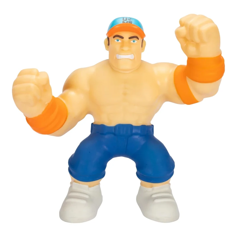 Heroes of Goo Jit Zu WWE Stretchy Superstar John Cena, Stretch This Amazing WWE Goo Filled Figure of John Cena with Unique Superstar Gel Filling, Stretch Him Up to 3 Times His Size