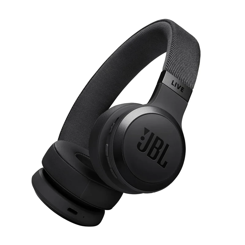 JBL Live 670NC Wireless On-Ear Headphones - Adaptive Noise Cancel, 65h