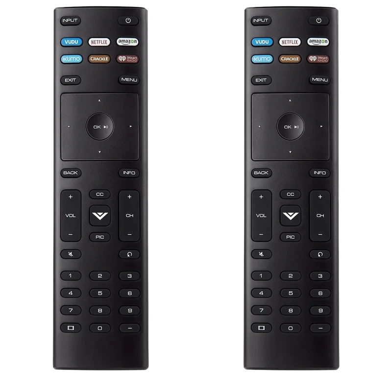 Remote for Vizio Smart TV Remote, 2-Pack Universal Replacement Control for Vizio TV Remote Compatible for VIZIO All LED LCD HD 4K UHD HDR Smart TV