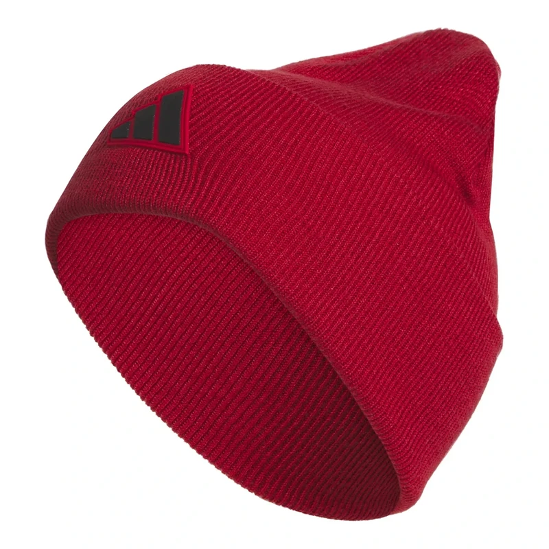 Adidas Mens Wide Cuff Beanie – Tall Fit Slouchy Cuffed Knit Winter Hat - Image 1