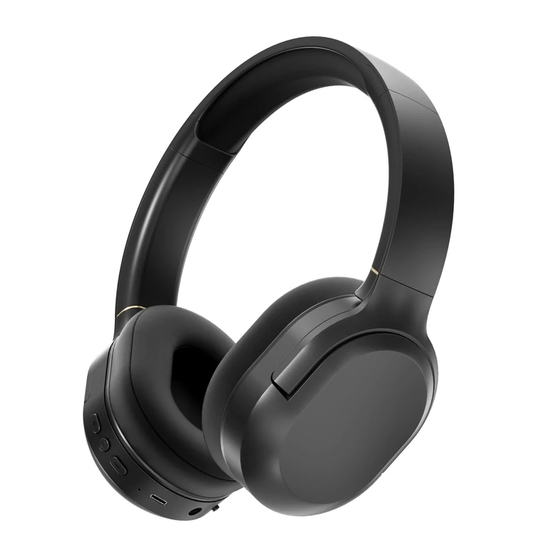 LFGKeng Wireless Active Noise Cancelling Headphones, Comfortable Protein Ear Pads, Built-in Mic, 30H Playtime, Bluetooth 5.3, Over Ear Deep Bass Lightweight Headset for Travel, Home, Office(Black)