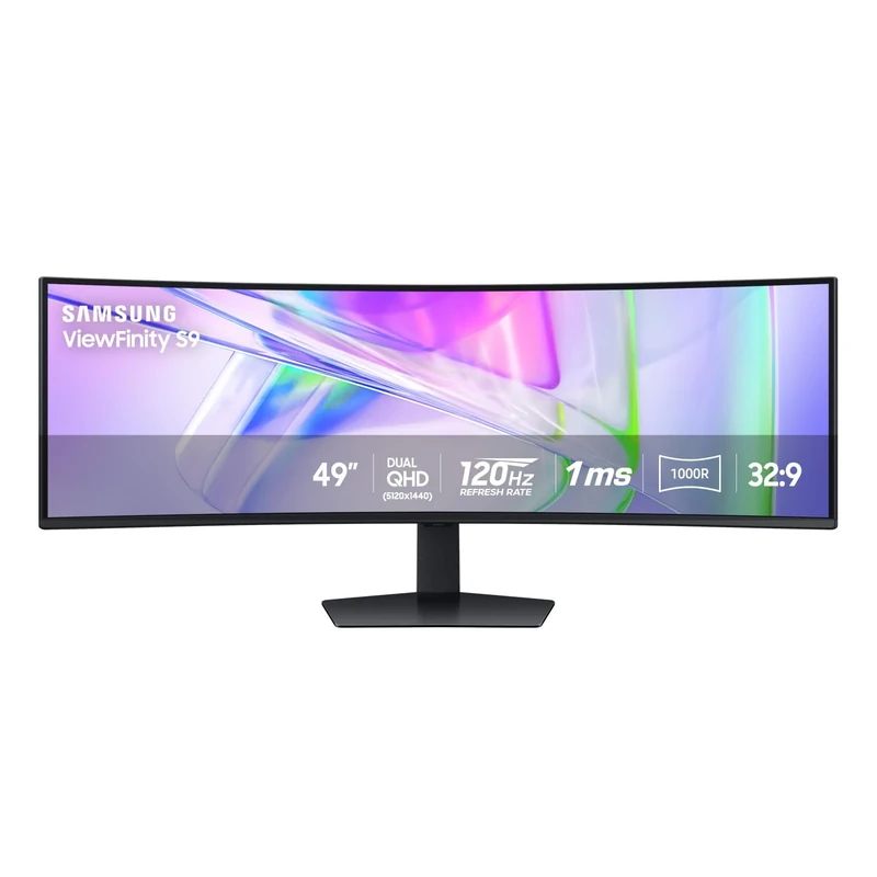 Samsung 49" Curved Dual QHD Monitor - USB-C, 120Hz, HDR400