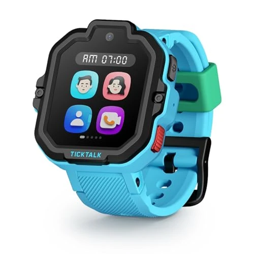 TickTalk 5 Kids Smartwatch - GPS Tracker, Video Call, 4G, Ages 3-12