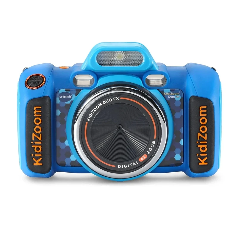 VTech KidiZoom Duo Camera FX - 8MP Front, 80+ Effects & Games - Blue