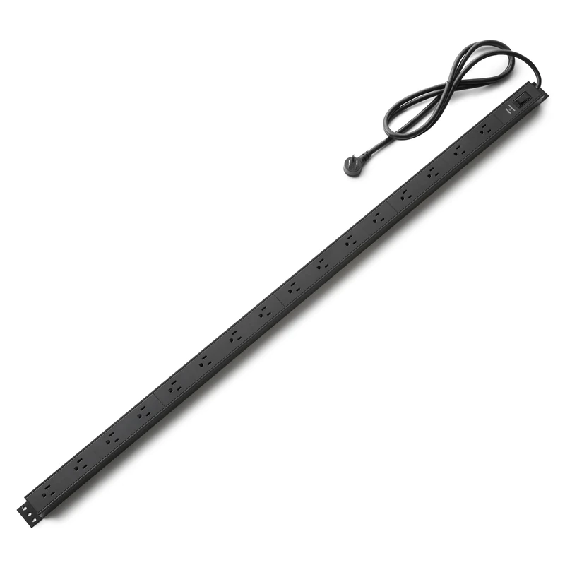 Amazon Basics 16-Outlet Surge Protector - 600J, 6ft Cord, Mountable