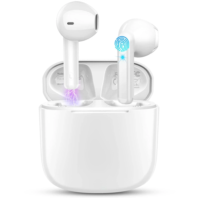 Motost Bluetooth 5.3 Earbuds, in Ear Wireless Headphones IP7 Mic