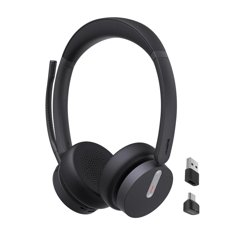 Yealink BH70 Dual UC Wireless Headset - 35h Talk Time, USB-C/A