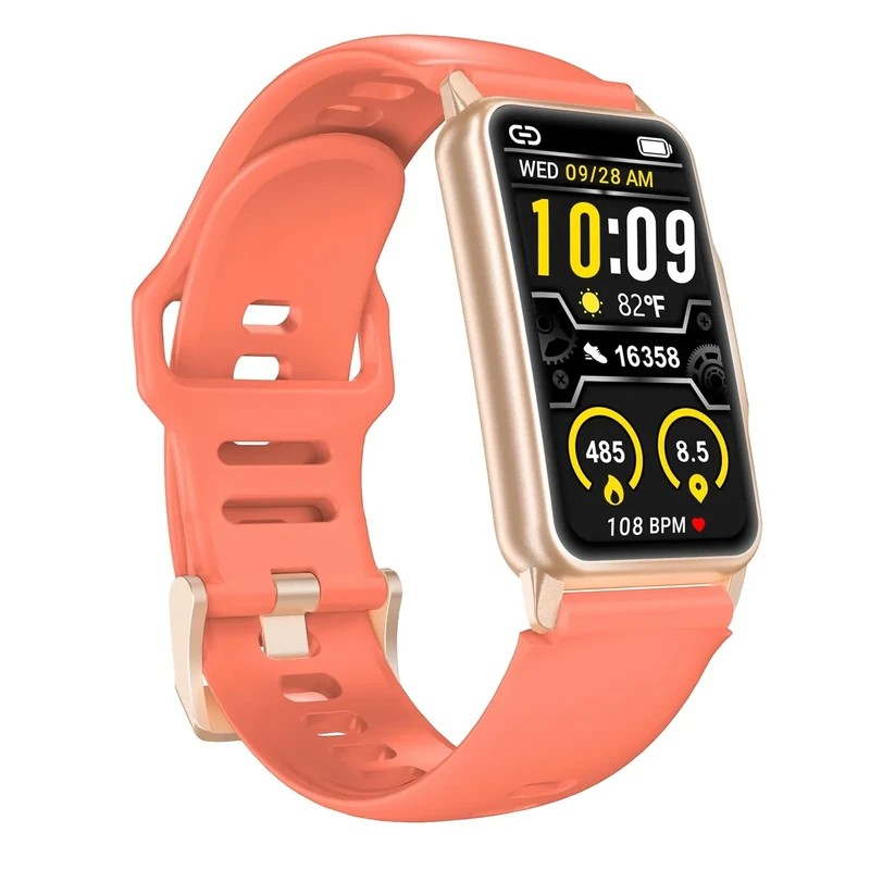 Smart Watch Fitness Tracker with 24/7 Heart Rate, Blood Oxygen Blood Pressure Monitor Sleep Tracker 120 Sports Modes Activity Trackers Step Calorie Counter IP68 Waterproof for Andriod iPhone Women Men