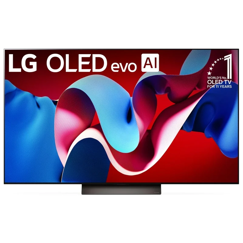LG 55-Inch OLED evo C4 TV - AI Alpha9 Gen7, Alexa, Magic Remote