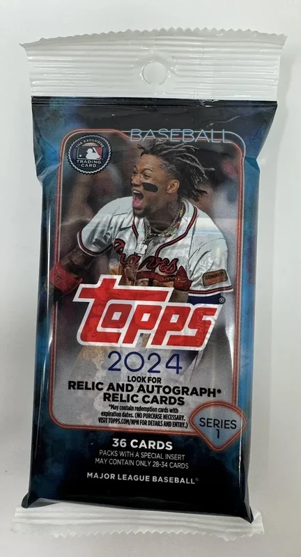 2024 Topps Baseball Series 1 Fat Pack - 36 Cards Per Pack