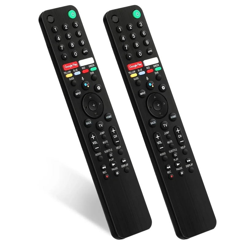 Feikeer RMF-TX500U 2-Pack Voice Remote for Sony Bravia TVs - 15m Range