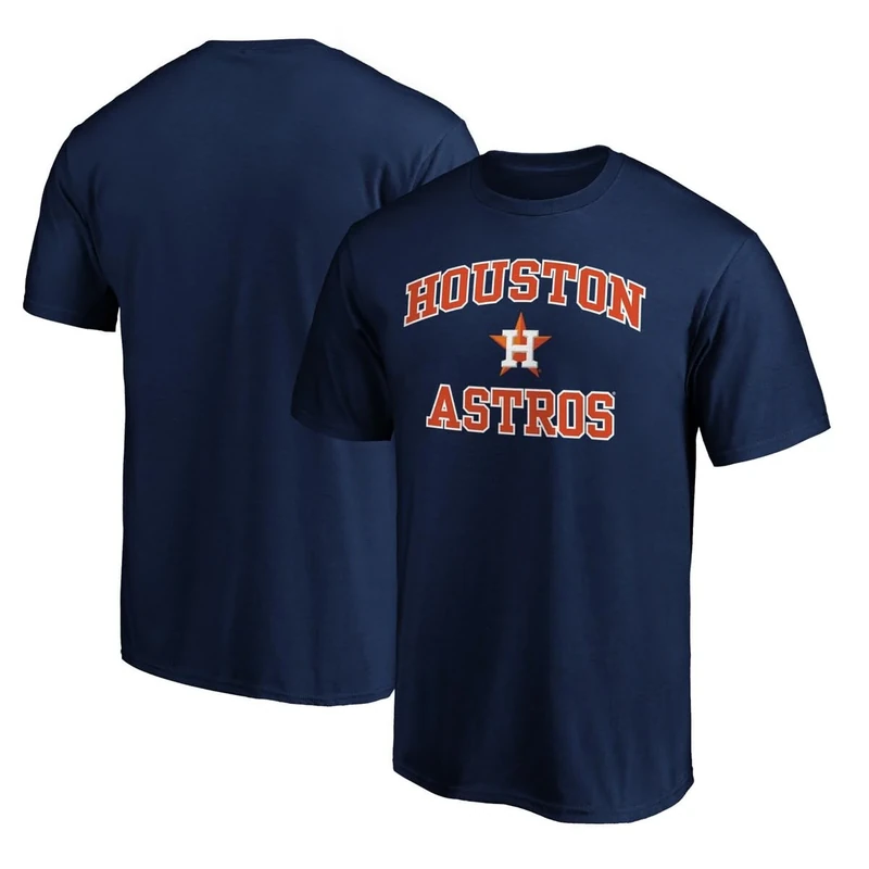 Outerstuff MLB Kids Youth 8-20 Official City Headline Arch Logo Team T-Shirt (US, Numeric, Size: 14-16, Regular, Houston Astros - Navy)