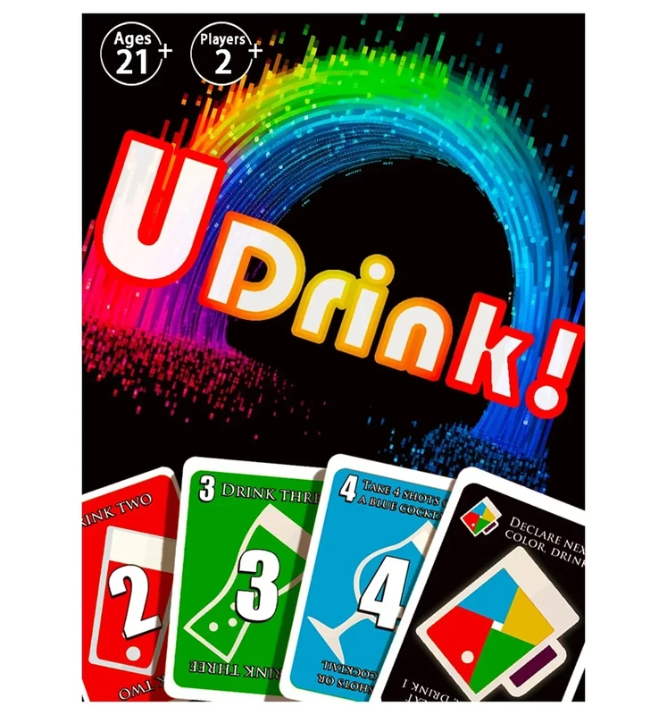 QUEKA KANBAI UDRINK! - The Drinking Game Cards for Adults, Fun & Easy Games for Adult Game Nights - Couple Games, Bachelorette Party Games to Get Buzzed Easily - 2024 New Edition -