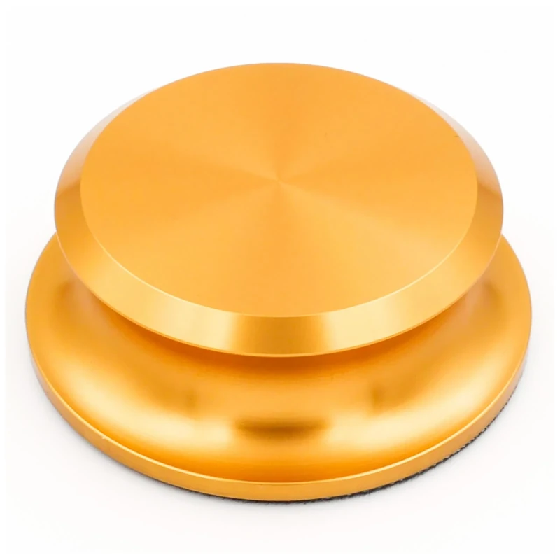 Menesia Vinyl Record Weight Stabilizer - Premium Gold Sound