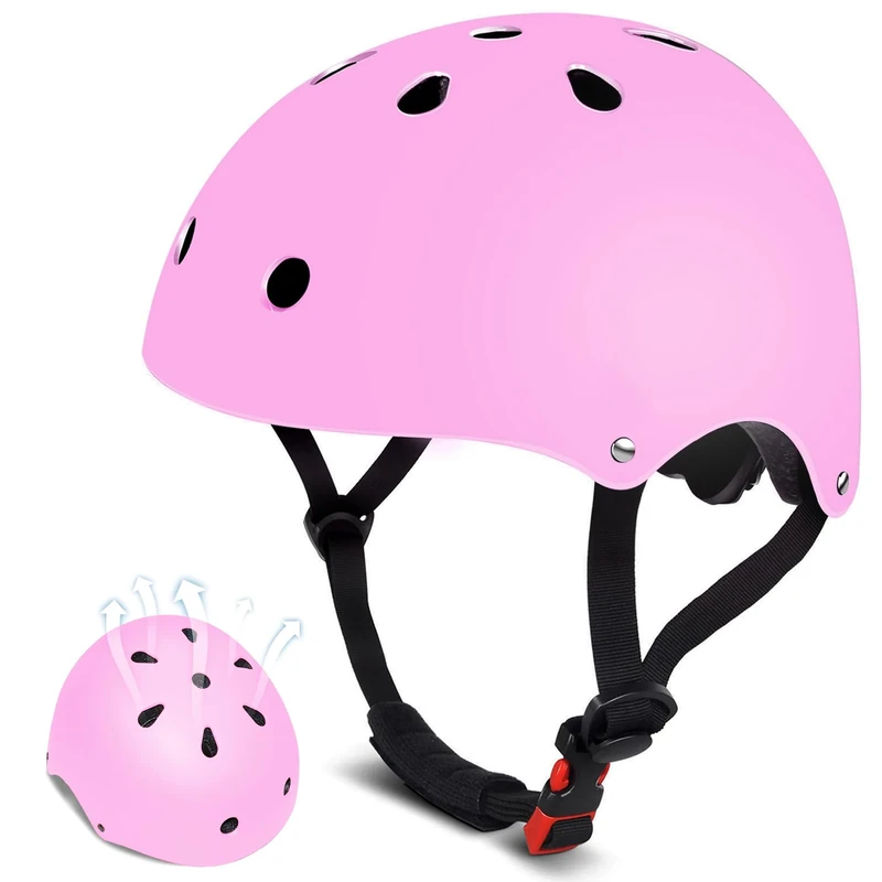 Kids Helmet for 2-3-5-8-14 Ages Girls and Boys, Ventilation and Toddler Helmet for Multi-Sport Bicycle Scooter Inline Roller Skate and Skateboarding
