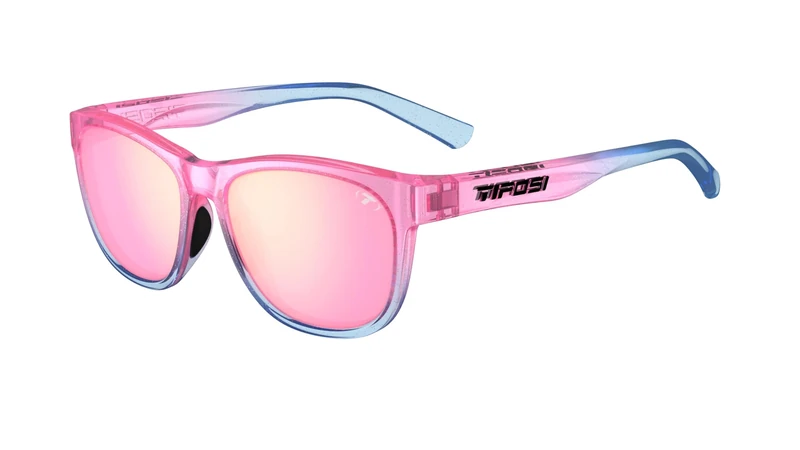 Tifosi Swank Sunglasses (Cotton Candy Swirl/Pink Mirror)
