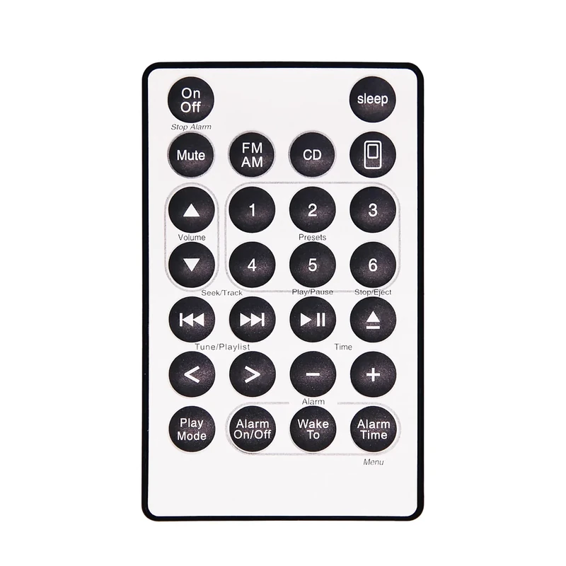 Universal Replacement Remote Control for Bose Wave Sound Touch Music Radio System I II III IV AWRCC1 AWRCC2 (Batteries Excluded) (Silver)