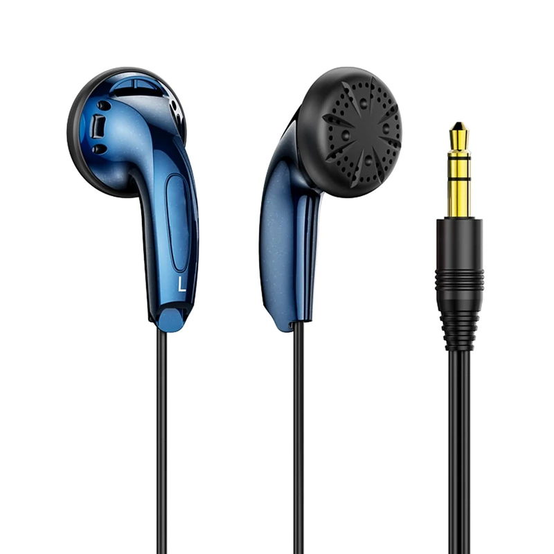 NICEHCK Yuandao 3.5mm Jack Wired Earbuds, HiFi Sound Audiophile Earphones with no Mic, 5 Year Warranty, Bass Stereo Wire in-Ear Headphones for iPhone, Android, PC, MacBook, Laptop, Tablet, Gaming
