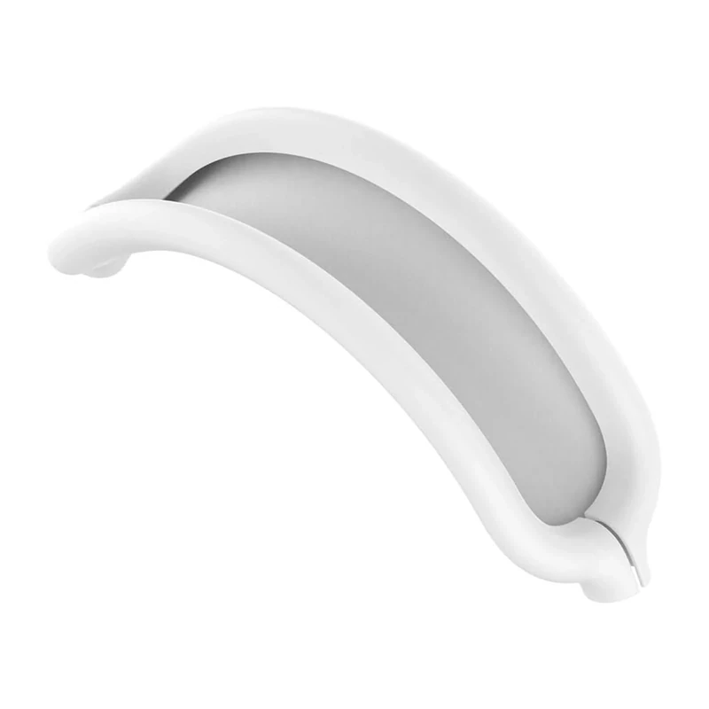 Aircawin for AirPods Max Case Headband Case Cover,Headband Cover Protector,Soft Silicon No-Yellow Sweatproof Washable Cushion/Top Pad Protector Sleeve Cover for Airpods Max Accessories-Clear White