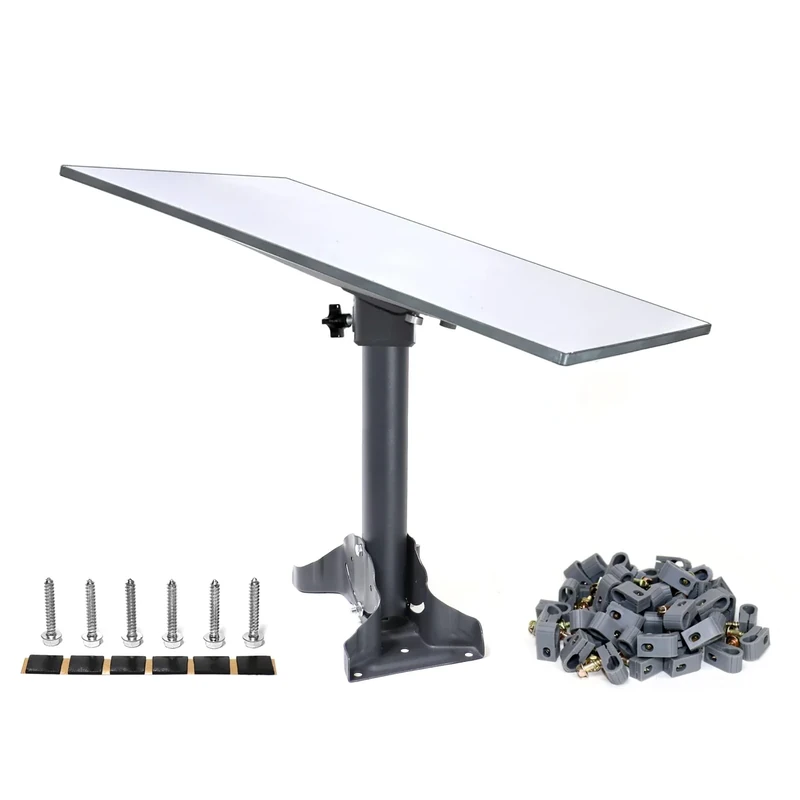 Starlink Generation 3 Heavy Duty Pivot Roof Mount Kit Compatible with Gen3 / V3 Starlink Standard Dish