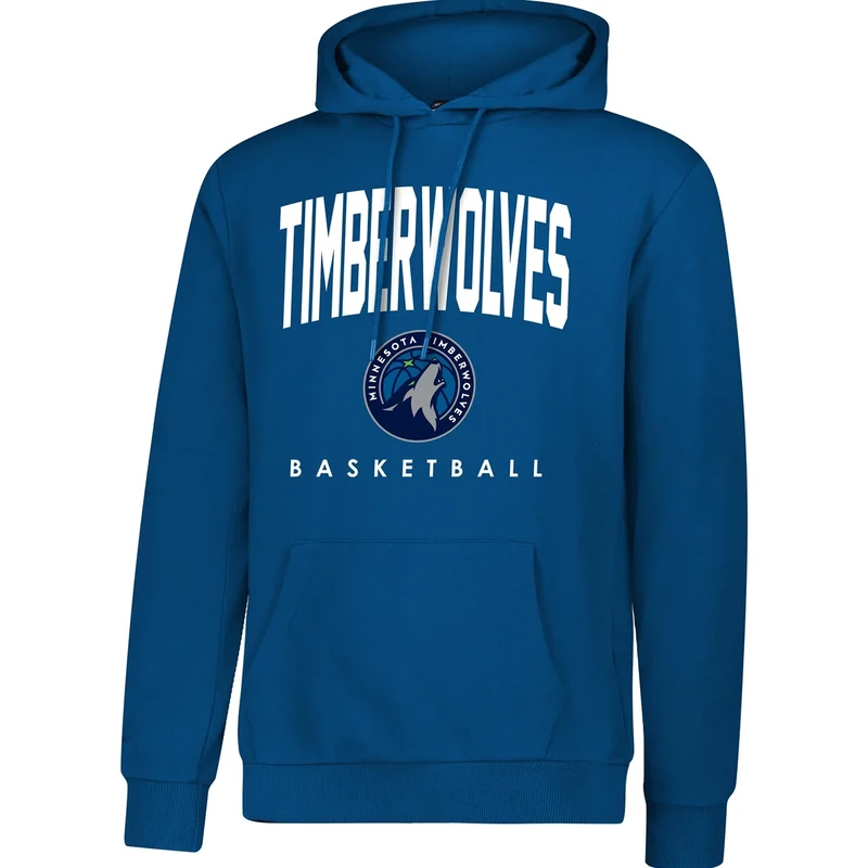 Ultra Game Men's NBA Official Super Soft Teamster Hoodie Sweatshirt, Minnesota Timberwolves, Team Color, Medium