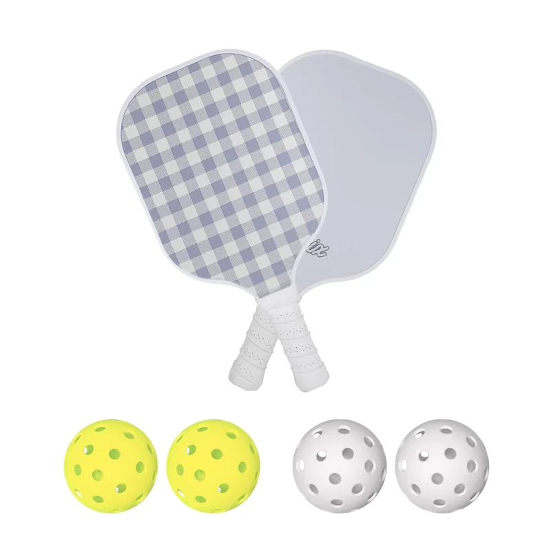 Sonix | USAPA Approved | Pickleball Paddles Set of 2 | Fiberglass Surface Pickleball Set with 2 Rackets, 4 Balls, & Bag | Lavender Haze