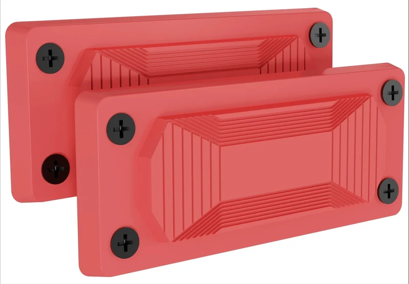 HEKAGURA Gun Magnet Mount, 55 lb Rating,Magnetic Gun Holster| Rubber Coated Gun Holder for Handgun, Shotgun, Rifles, Revolvers| Beside Holster, Using in Cars, Trucks, Wall, Desk