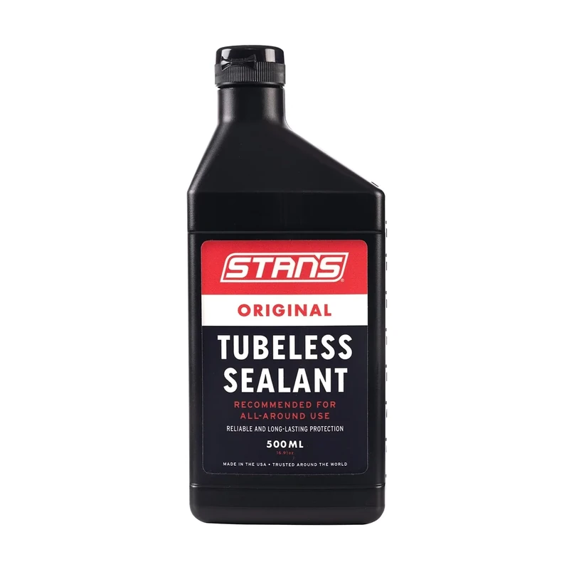 Stan's NoTubes Tire Sealant (500ml), Long Lasting Flat Prevention, Ultra Fast Sealing, up to 1/4" punctures, Proactive Tire Repair, for Mountain, Road, Gravel, Cyclocross, and Commuter Bikes